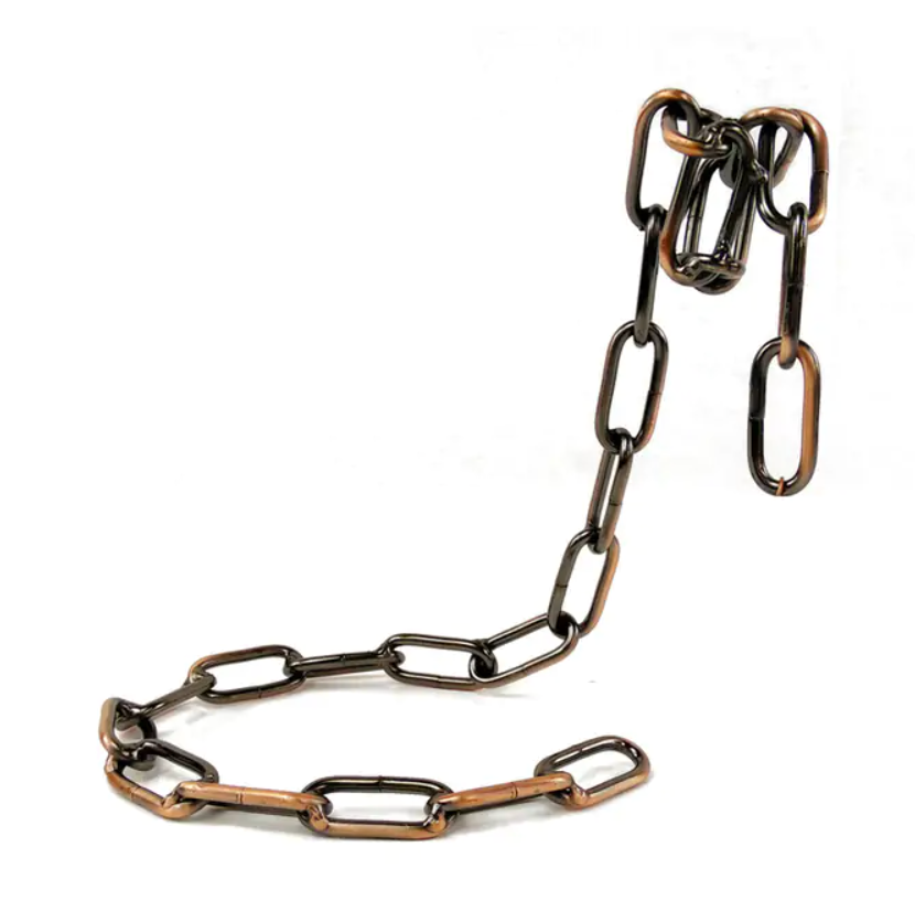 Iron Chain Wine Holder